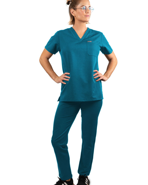 life in scrubs friday set teal